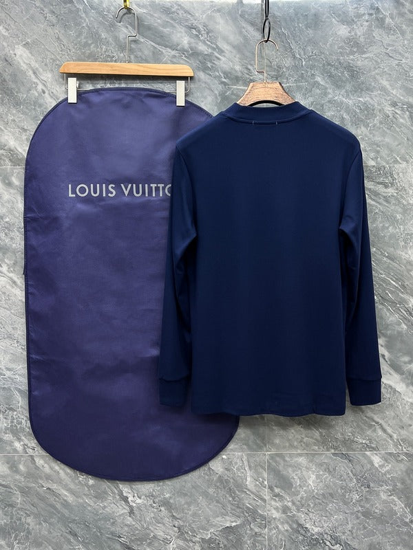 Side profile of Louis Vuitton luxury clothing with streetwear-inspired cut