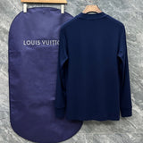 Side profile of Louis Vuitton luxury clothing with streetwear-inspired cut