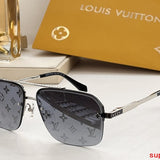 Side view of Louis Vuitton unisex sunglasses