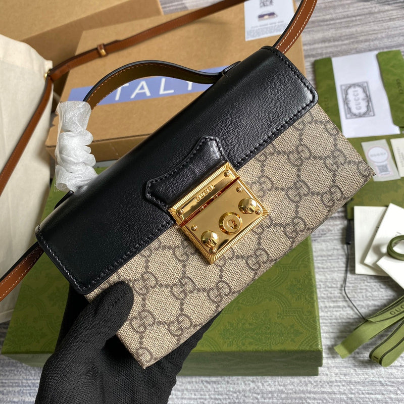 Back view of chic refined women's handbag – women's premium purse