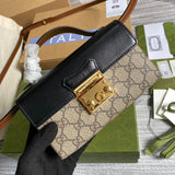 Back view of chic refined women's handbag – women's premium purse
