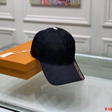 Close-up detail view of Louis Vuitton unisex cap