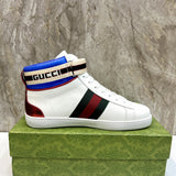 Gucci bold contrast luxury sneakers view 5 minimalist modern build