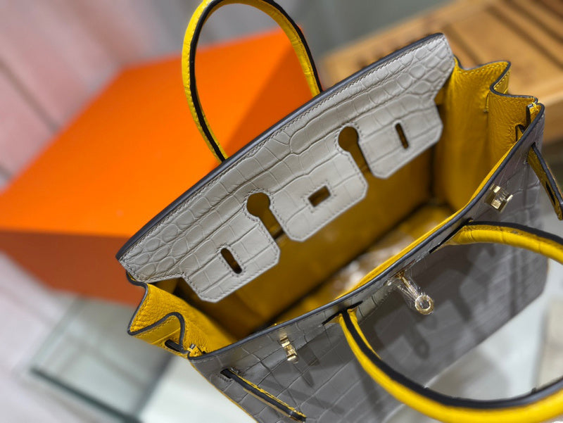 Interior view of considered premium bag