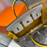 Interior view of considered premium bag
