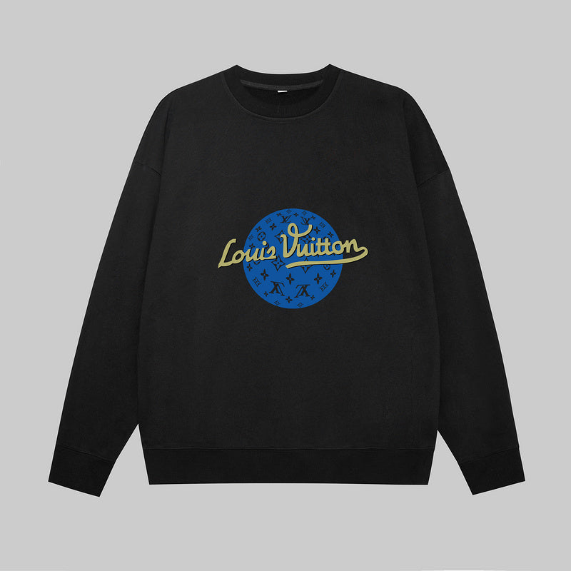 Back view of Louis Vuitton luxury clothing with streetwear-inspired cut