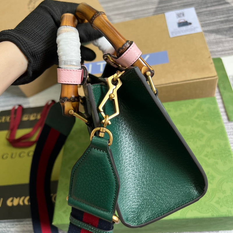 Top view of sleek premium women's handbag – women's luxury handbag