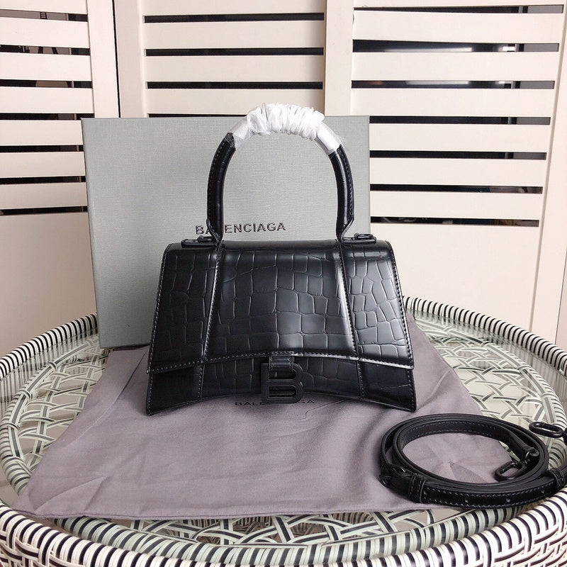 Close-up detail of polished chic women's handbag – women's statement bag