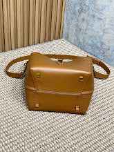 Premium Leather Top Handle Satchel - Elegant Women's Designer Bag - NM3574