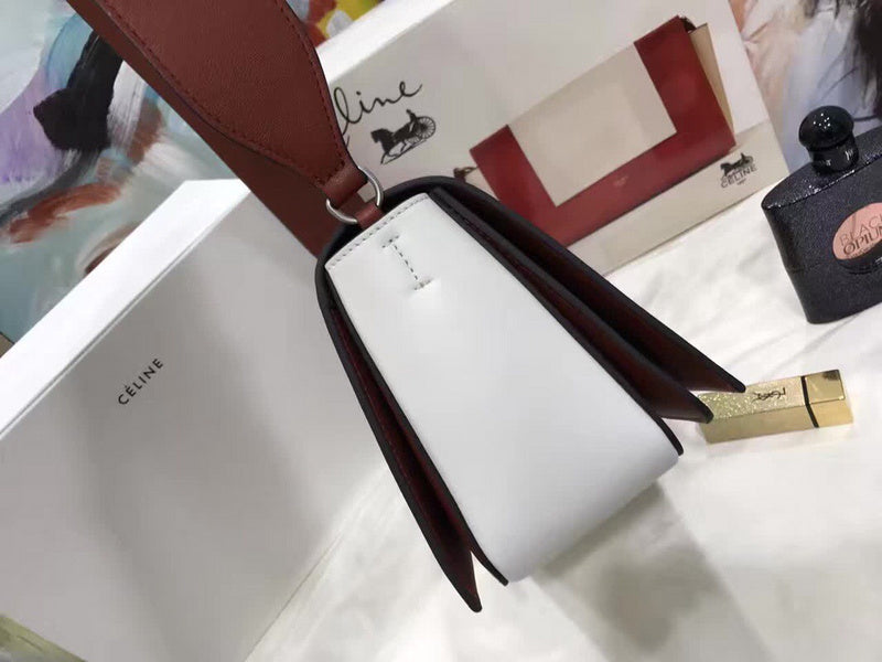 Back view of premium modern women's handbag – women's luxury accessory