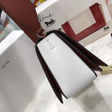 Back view of premium modern women's handbag – women's luxury accessory