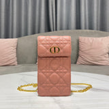 Side profile of chic refined women's handbag – women's luxury accessory