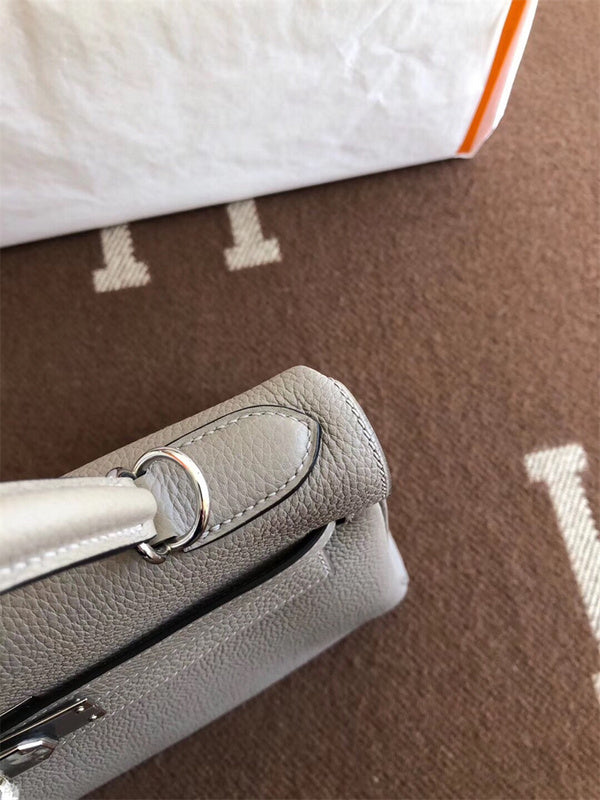 Streamlined bag shown from front angle