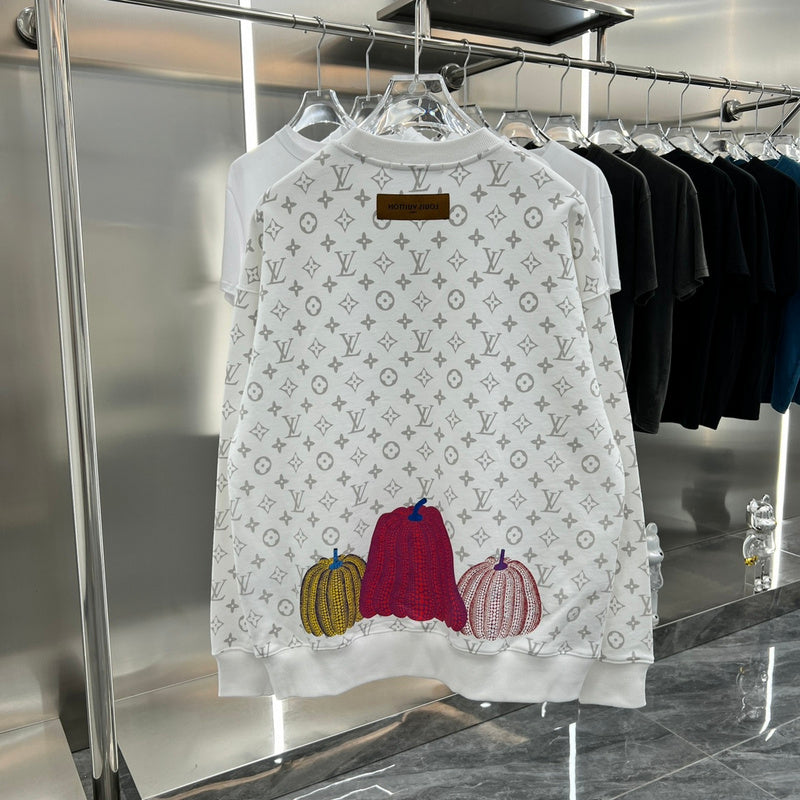 Back view of Louis Vuitton luxury clothing with tailored silhouette