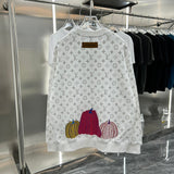 Back view of Louis Vuitton luxury clothing with tailored silhouette