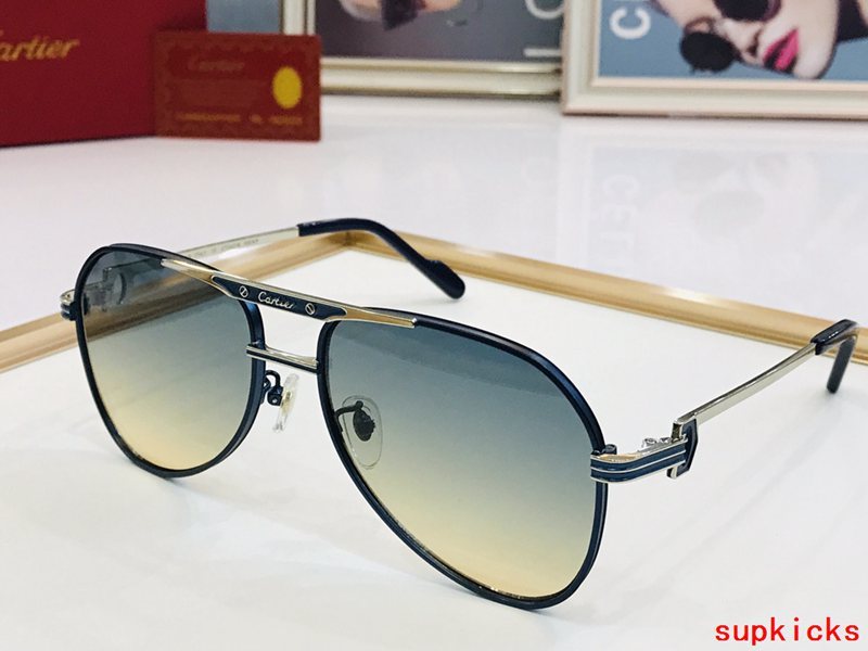 Lifestyle view of Cartier unisex sunglasses