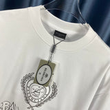 Balenciaga t-shirt close-up — premium authentic designer style