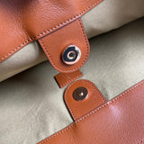 Interior view of classic structured women's handbag – women's premium purse