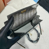Close-up detail of effortless bag design