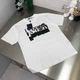 Front view of Louis Vuitton cotton t-shirt with signature branding