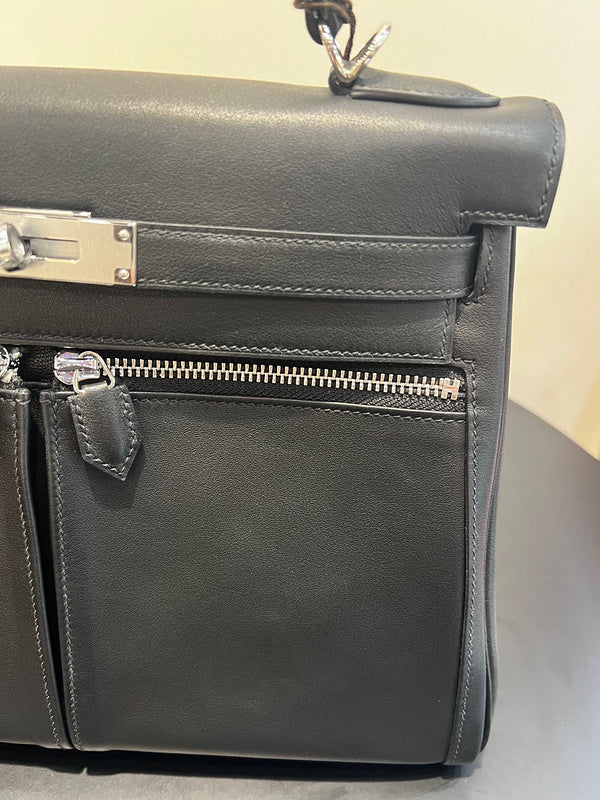 Close-up detail of minimalist bag design