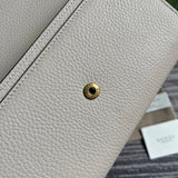 Close-up detail of everyday-luxe sleek women's handbag – women's luxury accessory