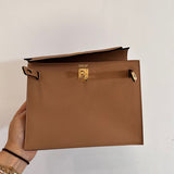  Sleek structured bag front view 7