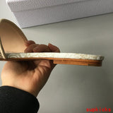 Dior shoes Style 041 - back heel detail (additional angle)