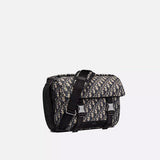 Interior view of structured sleek women's handbag – women's statement bag