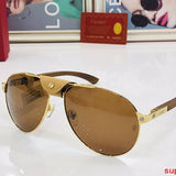 Full view of Cartier unisex sunglasses