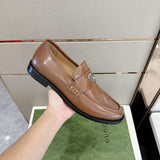 Gucci muted earth tones luxury sneakers view 6 retro runner design