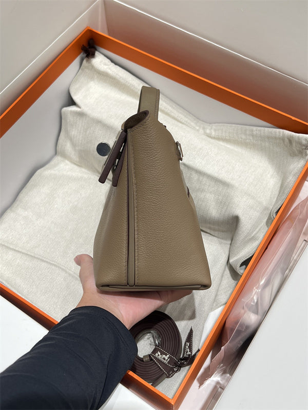 Close-up detail of sophisticated bag design
