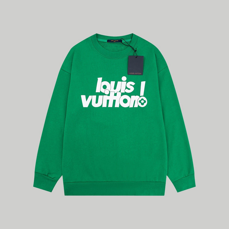 Front view of Louis Vuitton luxury clothing with contemporary cut