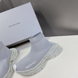 Balenciaga shoes Style 032 - side profile detail