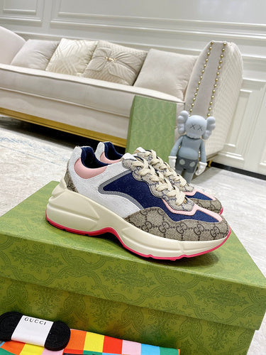 Gucci crisp white luxury sneakers view 11 everyday casual design