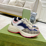 Gucci crisp white luxury sneakers view 11 everyday casual design