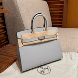 Close-up detail of poised bag design
