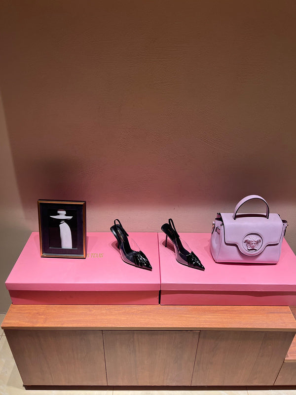 Saint Laurent luxury shoes detail shot