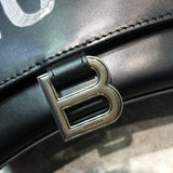 Bold Vegan Leather Handbag - Modern Structured Build | Women's Everyday Carry Handbag #607 - texture close-up (image 9) of designer-inspired handbag