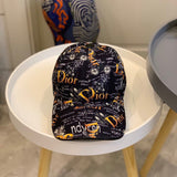 Close-up detail view of Burberry unisex cap