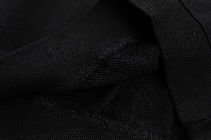 Side profile of Gucci luxury clothing with relaxed-fit cut