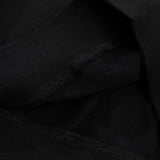 Side profile of Gucci luxury clothing with relaxed-fit cut