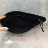 Polished Premium PU Leather Handbag - Statement Silhouette | Women's Designer-Inspired Purse #1032 - back view (image 4) of designer-inspired handbag