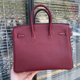 Statement bag shown from front angle