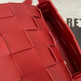 Statement Vegan Leather Handbag - Smooth Faux-Leather Exterior | Women's Statement Accessory #1625 - interior view (image 6) of designer-inspired handbag