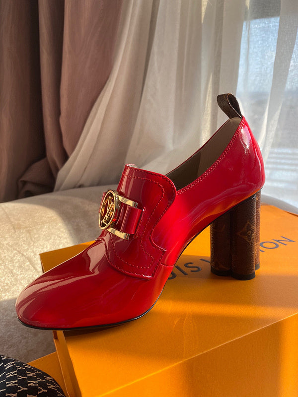 Louis Vuitton luxury shoes close-up — premium authentic designer style