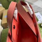 Interior view of classic everyday-luxe women's handbag – women's statement bag