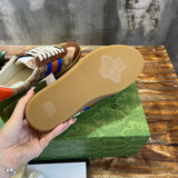 Gucci two-tone luxury sneakers view 5 streetwear statement look