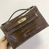 Close-up detail of clean-lined bag design