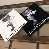 Side profile of Louis Vuitton cotton t-shirt with streetwear-inspired cut